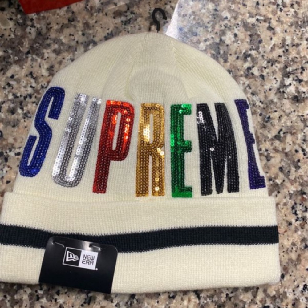 Supreme Sequin Beanie